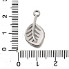 304 Stainless Steel Pendants STAS-Q362-08A-P-3