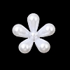 Opaque Resin Imitation Pearl Cabochons RE-CBADCDD-10-1