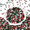 Opaque & Transparent Glass Seed Beads SEED-Q041-06C-2