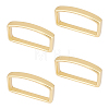 Brass Loop Keepers KK-WH0083-09C-G-1