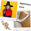 2 Pairs 2 Colors Polyester Long Fingerless Gloves AJEW-CL0006-23-6