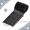 AHADERMAKER 12-Row Resin Spike Stud Cone Flatback Punk Rock Trim Mesh Bead Craft FIND-GA0003-72A-2