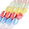 Electroplate Mixed Styles Glass Beads Strands EGLA-N022-10A-A04-1