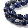 Natural Sodalite Beads Strands G-G146-A03-01-4