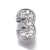 Alloy Rhinestone Slide Charms PALLOY-WH0065-28C-1