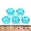 Transparent Acrylic Pendants TACR-T024-05B-946-4