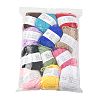 12 Skeins 12 Colors 4-Ply 59.7%Polyester & 40.3%Acrylic Fiber Yarn for Tufting Gun Rugs OCOR-FS0001-07-7
