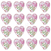 20Pcs Handmade Transparent Lampwork Beads BLOW-PA0001-02-7