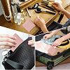 Square PU Leather Jewelry Flip Pouches PAAG-CL0001-02A-5