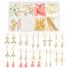 SUNNYCLUE DIY Amusement Park Theme Dangle Earring Making Kits DIY-SC0019-02-1