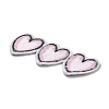 Triple Heart Appliques X-DIY-D080-06-2