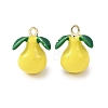 Alloy Enamel Pendants ENAM-K076-24B-01-1