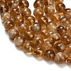Heated Natural Citrine Beads Strands G-L642-B17-10mm-4