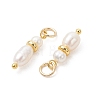 Natural Cultured Freshwater Pearl Pendants PALLOY-JF05450-01-3