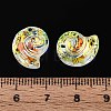 140Pcs Electroplate Glass Charms EGLA-T029-05B-6