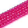 Imitation Jade Glass Beads Strands GLAA-T028-4mm-11I-1