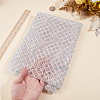 1M Polyester & PVC Sequined Mesh Fabric DIY-CY0003-54C-3