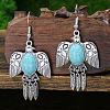 Elegant and Stylish Turquoise Earrings with Unique Personality Charm FF3029-7-1