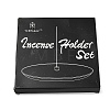 201 Stainless Steel Steel Incense Holders AJEW-P131-03-3