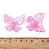 Transparent Plastic Pendants KY-N025-44G-3