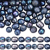 80Pcs Natural Cultured Freshwater Pearl Dyed Beads PEAR-SC0001-09-1