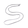 Men's 667 Stainless Steel Cuban Link Chain Necklaces NJEW-G340-01P-1-2