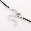 Rubber Necklace Cord NJEW-NFS074-1-2