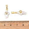 Natural Baroque Keshi Pearl Pendants PALLOY-JF06012-3