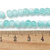 Crackle Glass Beads Strands GLAA-U001-4mm-02-4