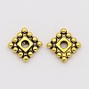 Tibetan Style Alloy Spacer Beads TIBEB-P002-02AG-NR-2