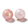 Two Tone Opaque Acrylic Beads SACR-P024-01A-W13-2