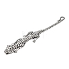304 Stainless Steel Link Chain Bracelets for Women Men BJEW-P386-07AS-5