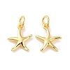 Brass Charms X-KK-G418-22G-2