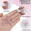 20Pcs Handmade Transparent Lampwork Beads BLOW-PA0001-02-6