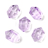 Dyed & Heated Transparent Glass Beads GLAA-F132-01H-1