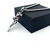 Fashion 304 Stainless Steel Dragon Head Punk Pendant Necklaces for Men TJ5102-4