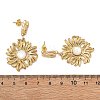 304 Stainless Steel & Natural Shell Dangle Earrings for Women EJEW-JE07213-02-5