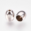 Tarnish Resistant 201 Stainless Steel Cord Ends STAS-L205-16P-2