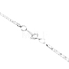 Flat Round Acrylic Magnifying Pendant Necklace TOOL-PW0002-04S-1-3