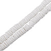 2 Strands Natural White Shell Beads Strands BSHE-TA0001-38-3