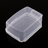 Rectangle Plastic Bead Storage Containers X-CON-Q023-26-3