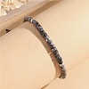 Natural Larvikite Heishi Beaded Braided Bracelets LS-SA4116-4-1