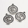 Tibetan Style Alloy Pendants TIBEP-5446-AS-LF-2