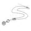 Non-Tarnish 304 Stainless Steel Pendant Necklaces NJEW-L458-080P-3