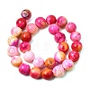 Natural Agate Beads Strands G-Z145-B01-14mm-B-3