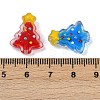 Transparent Glass Enamel Beads LAMP-S070-05A-4