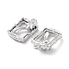Rack Plating Brass Micro Pave Cubic Zirconia Pendants KK-K333-90P-2