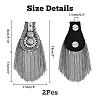 2Pcs Fashionable Tassel Epaulettes DIY-FH0005-31-2