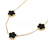 Golden 304 Stainless Steel Necklace NJEW-K252-09G-03-2