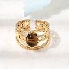 304 Stainless Steel Cuff Open Rings RJEW-F213-03G-11-1